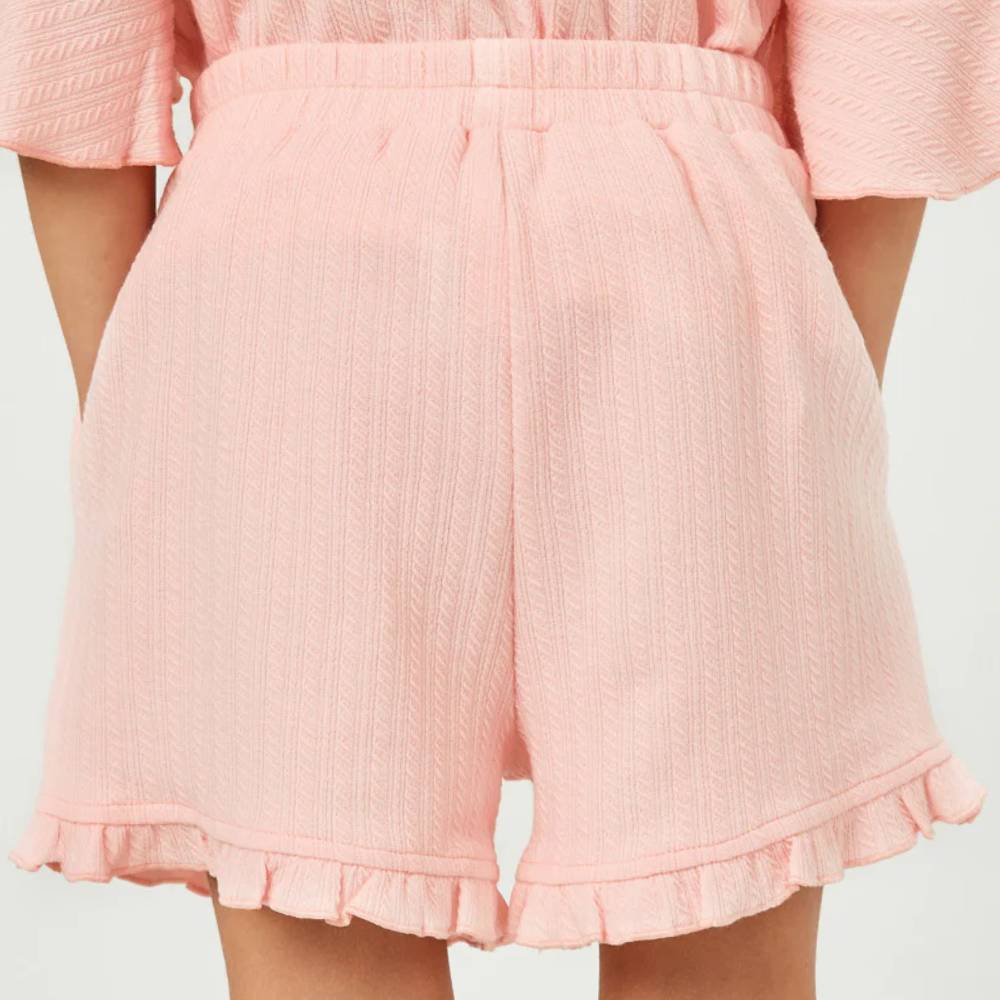 *Hayden Girl's Ruffle Knit Shorts - FINAL SALE - XL