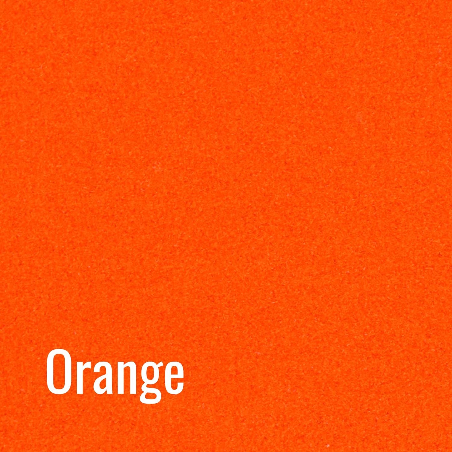15" Orange - Siser StripFlock Pro Heat Transfer Vinyl (HTV)