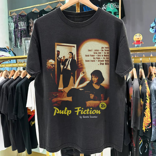 Quentin 'Pulp Fiction' Black T-Shirt