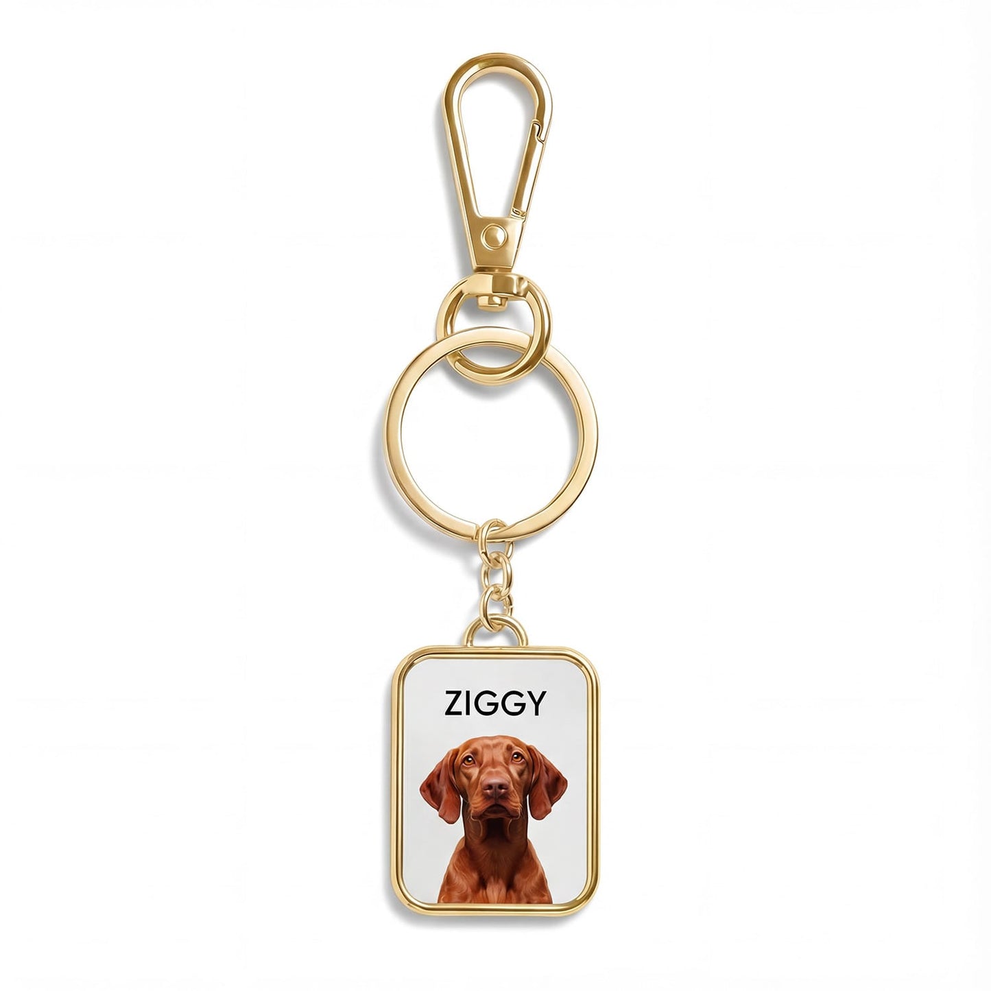Personalized Pet Portrait Keychain