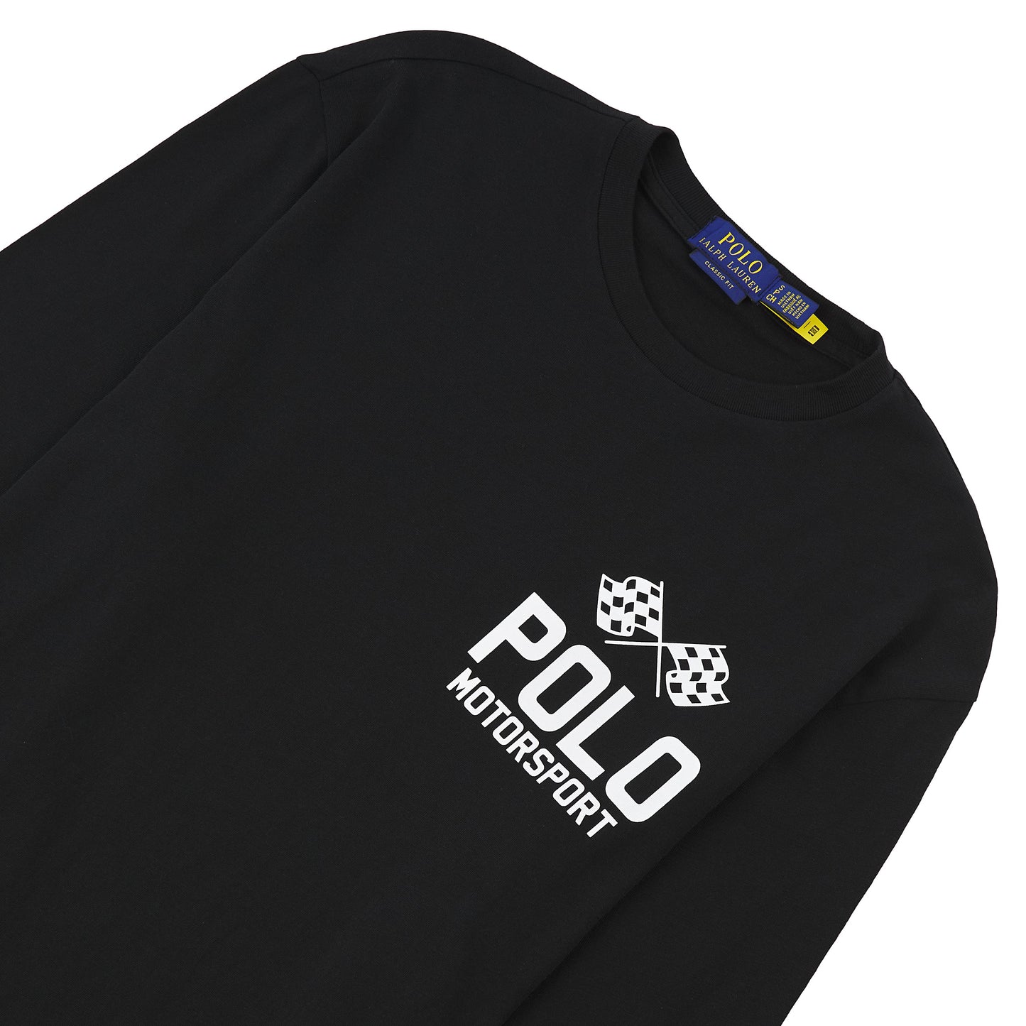 Finished Line L/S Tee | Black