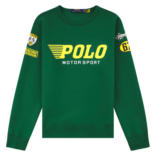 Motorsport Sweatshirt | Tennis Green