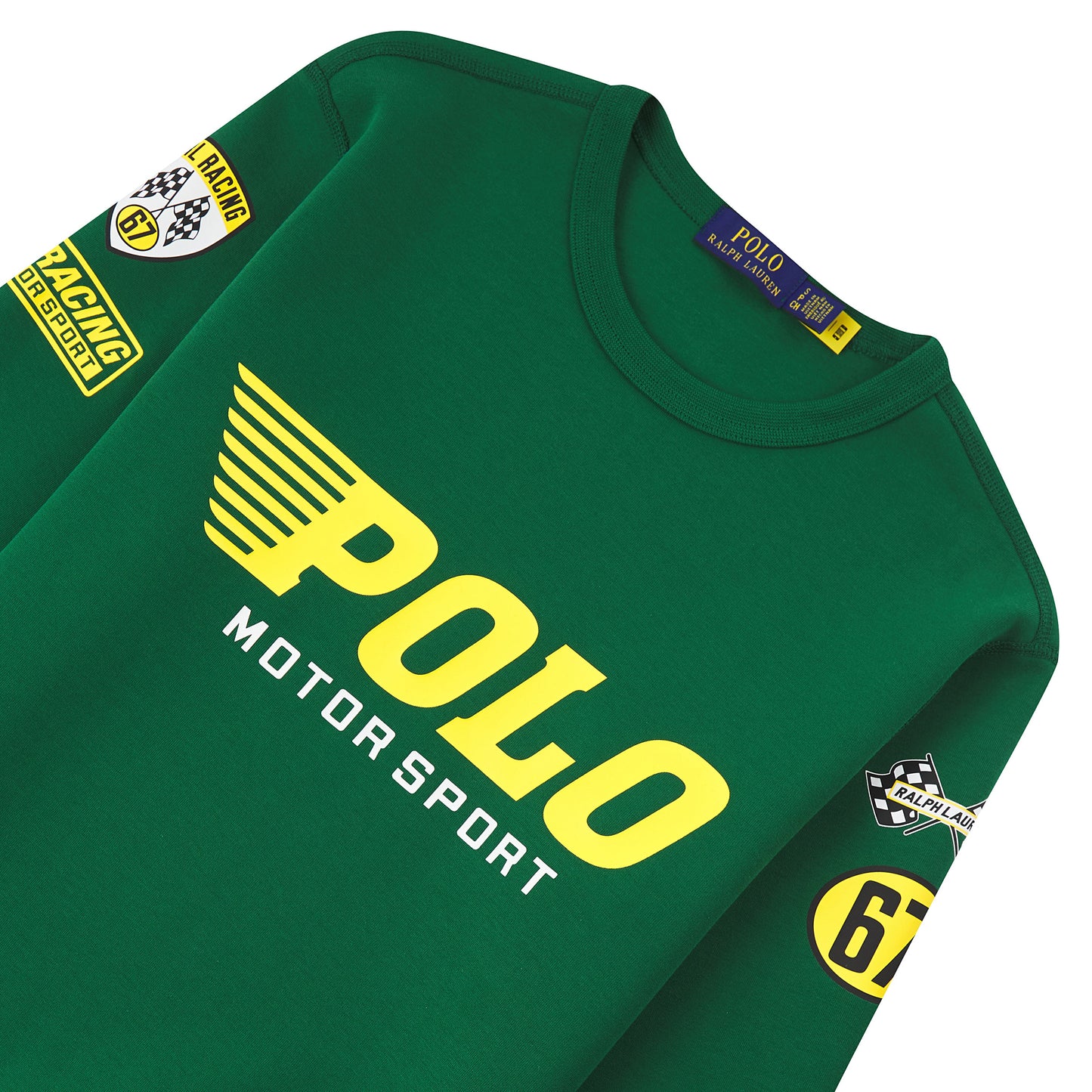 Motorsport Sweatshirt | Tennis Green