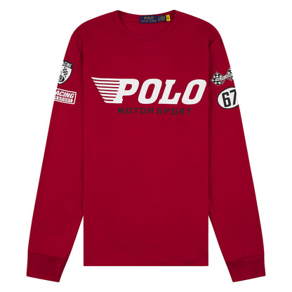 Motorsport L/S Tee | Red