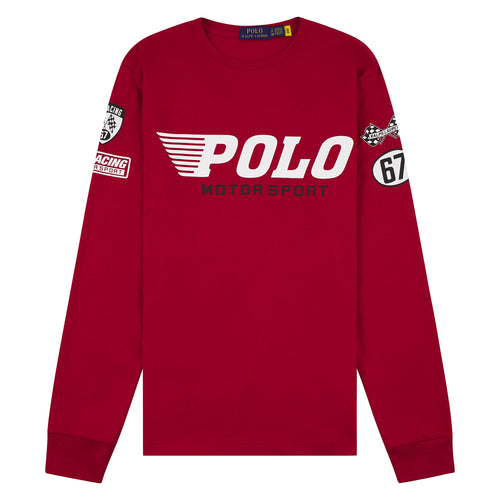 Motorsport L/S Tee | Red
