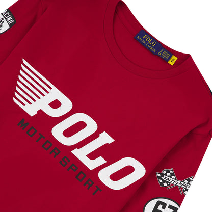Motorsport L/S Tee | Red
