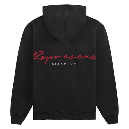 Chrome Flight Hoodie | Stained Black