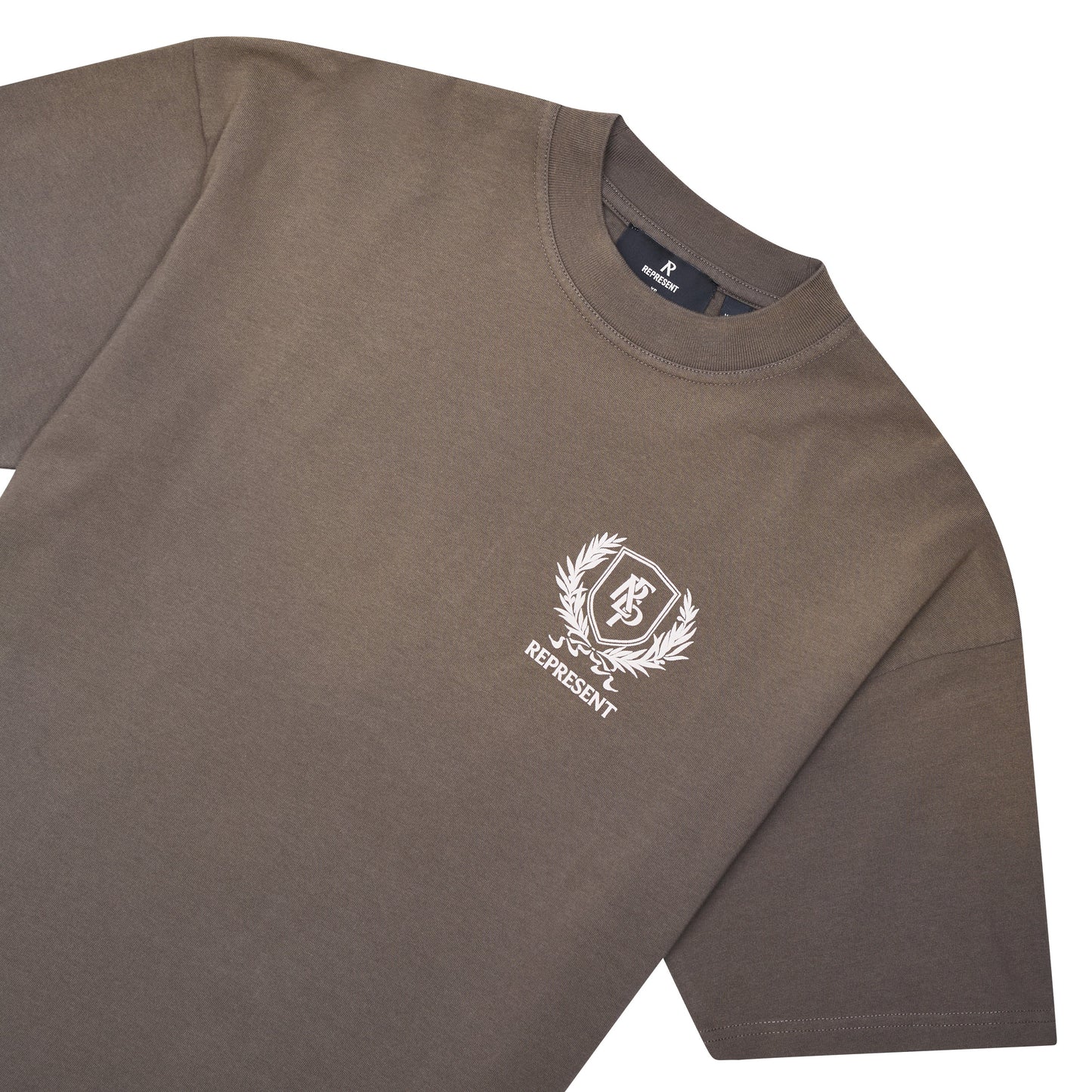 Crest Tee | Taupe