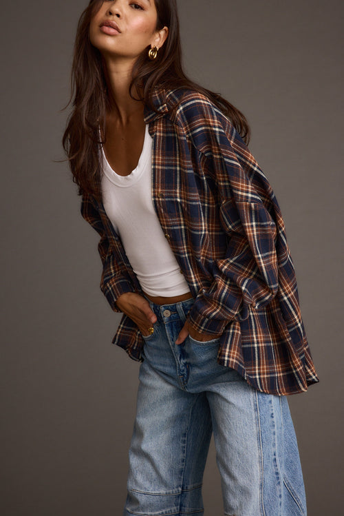 Revere Navy Flannel
