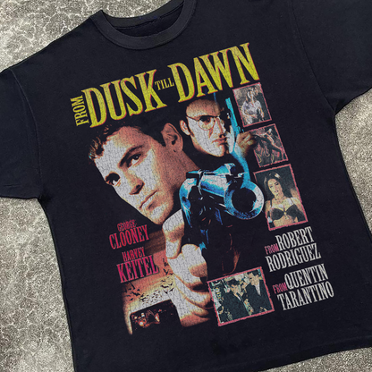 From Dusk Till Dawn Promo Vintage Black T-Shirt