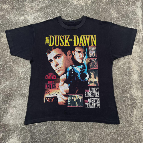 From Dusk Till Dawn Promo Vintage Black T-Shirt
