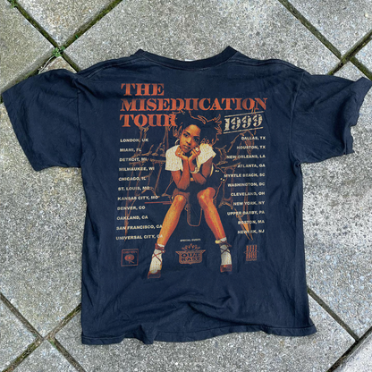 Lauryn Hill - Miseducation Tour 1999 - Washed Black T-Shirt