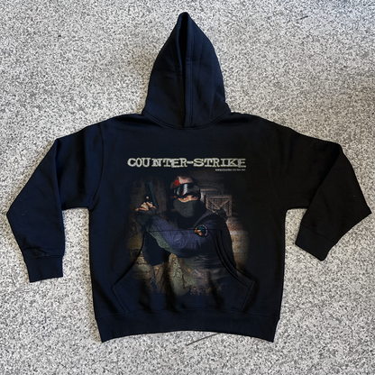 Counterstrike 1.6 Jumbo Black Hoodie