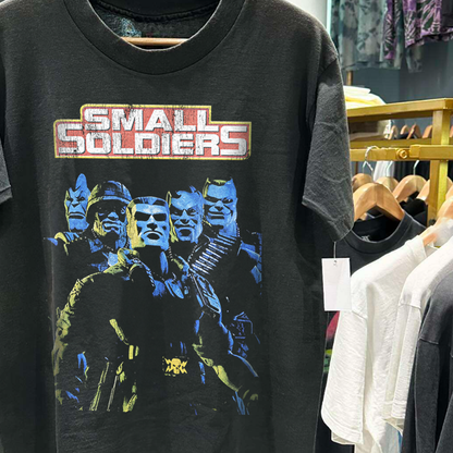 Small Soldiers Rare Vintage Washed Black T-Shirt