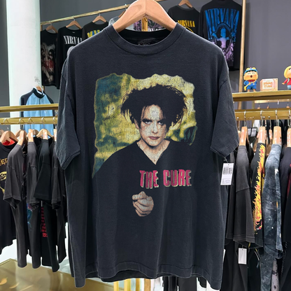 The Cure 'Remember Treasure' Vintage Washed Black T-Shirt