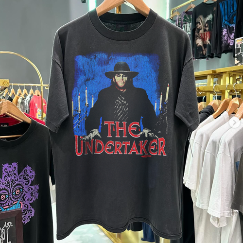 The Undertaker Vintage Rare Washed Black T-Shirt