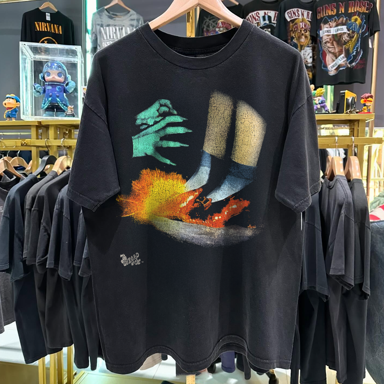 90's I'll Get You My Pretty Vintage Washed Black T-Shirt