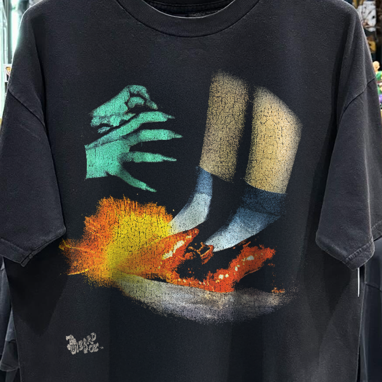 90's I'll Get You My Pretty Vintage Washed Black T-Shirt