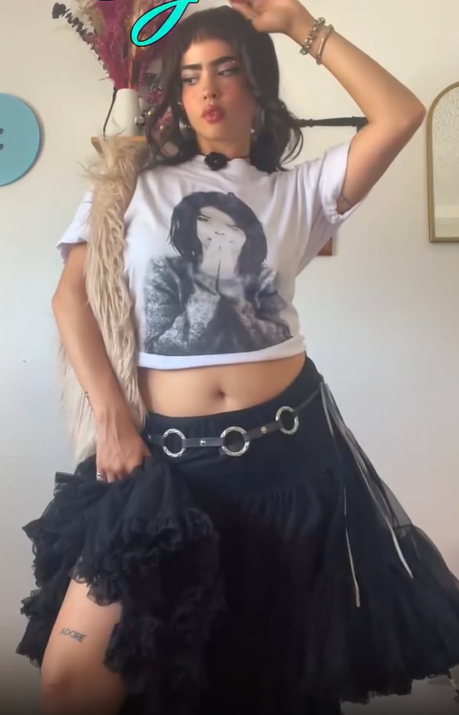 1993 Bjork Debut Grail Rare Washed White T-Shirt