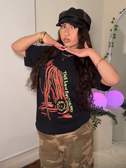 1991 Tribe Called Quest 'Low End Theory' Washed Black T-Shirt