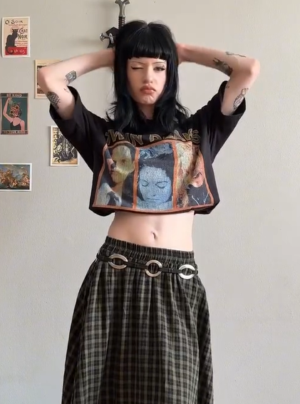 Twin Peaks Vintage Washed Black T-Shirt