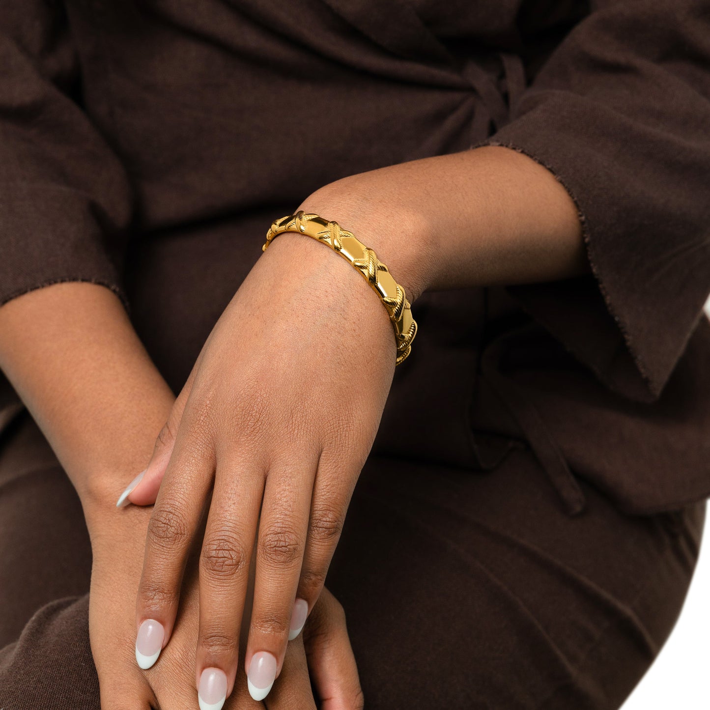 "Leave Your Mark | X" Bangle