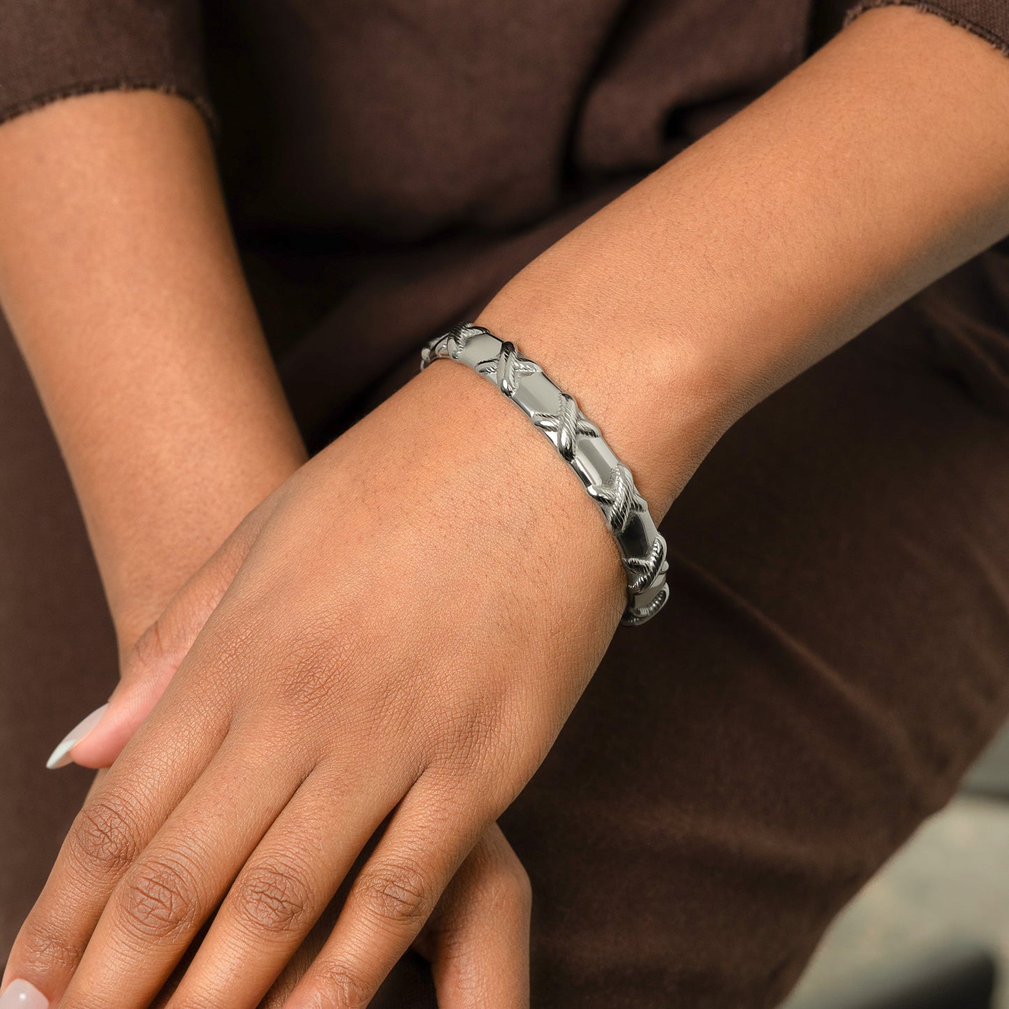 "Leave Your Mark | X" Bangle