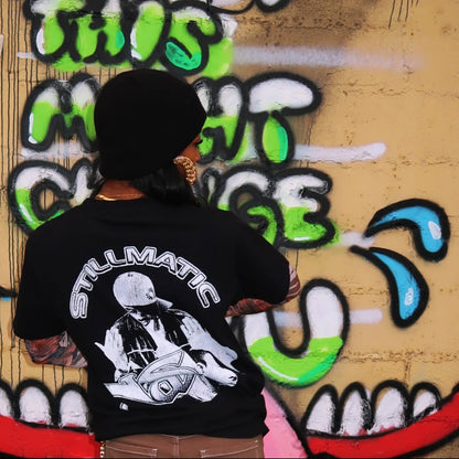 2001 Nas 'Stillmatic' Rare Washed Black Rap Tee