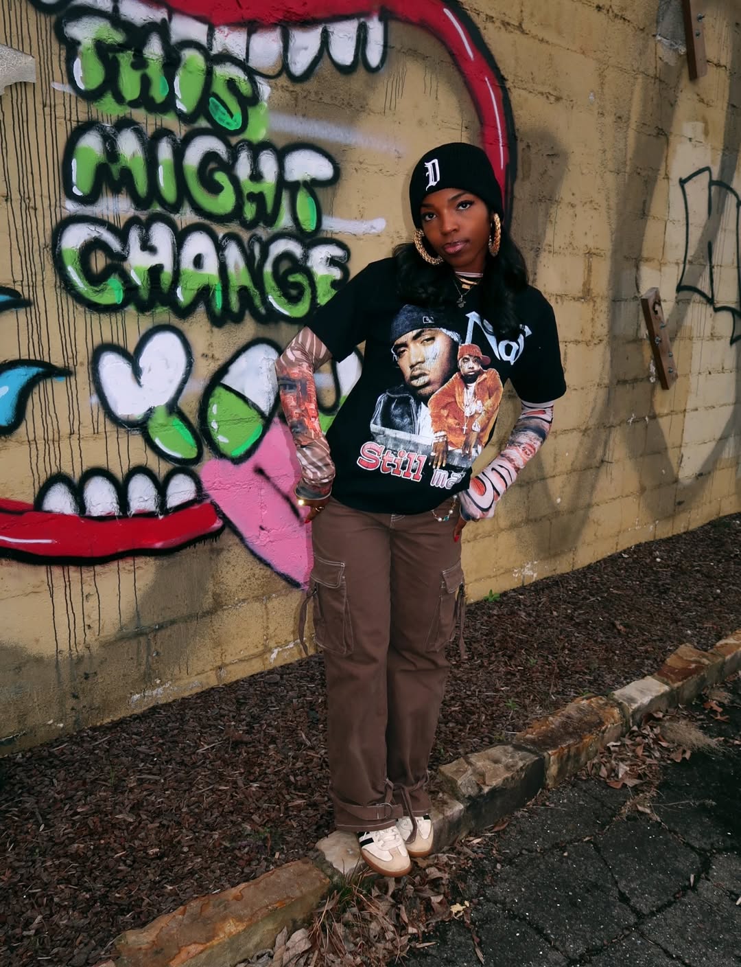 2001 Nas 'Stillmatic' Rare Washed Black Rap Tee