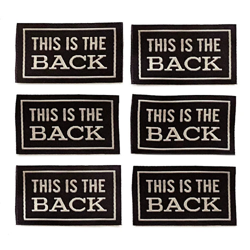 This is the Back