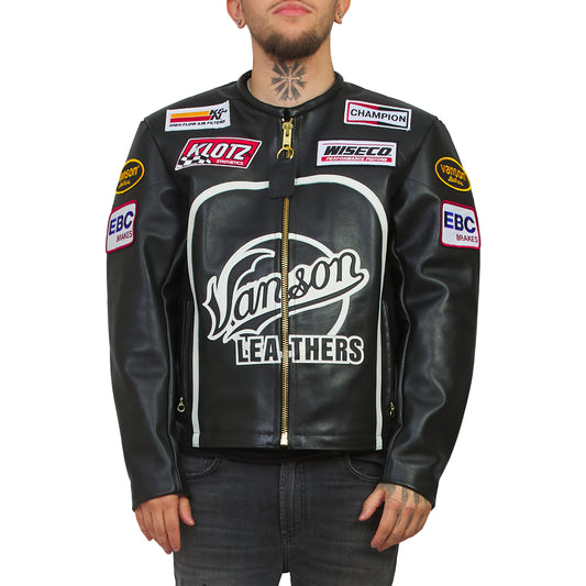 Bart Speedway Jacket | Black/White