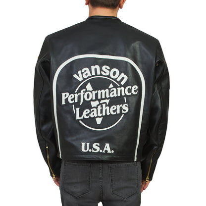 Bart Speedway Jacket | Black/White