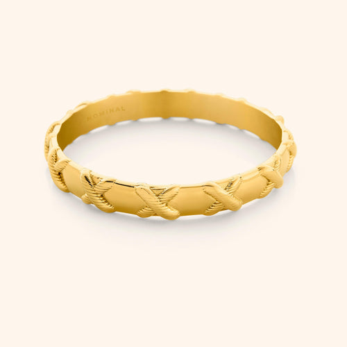 "Leave Your Mark | X" Bangle