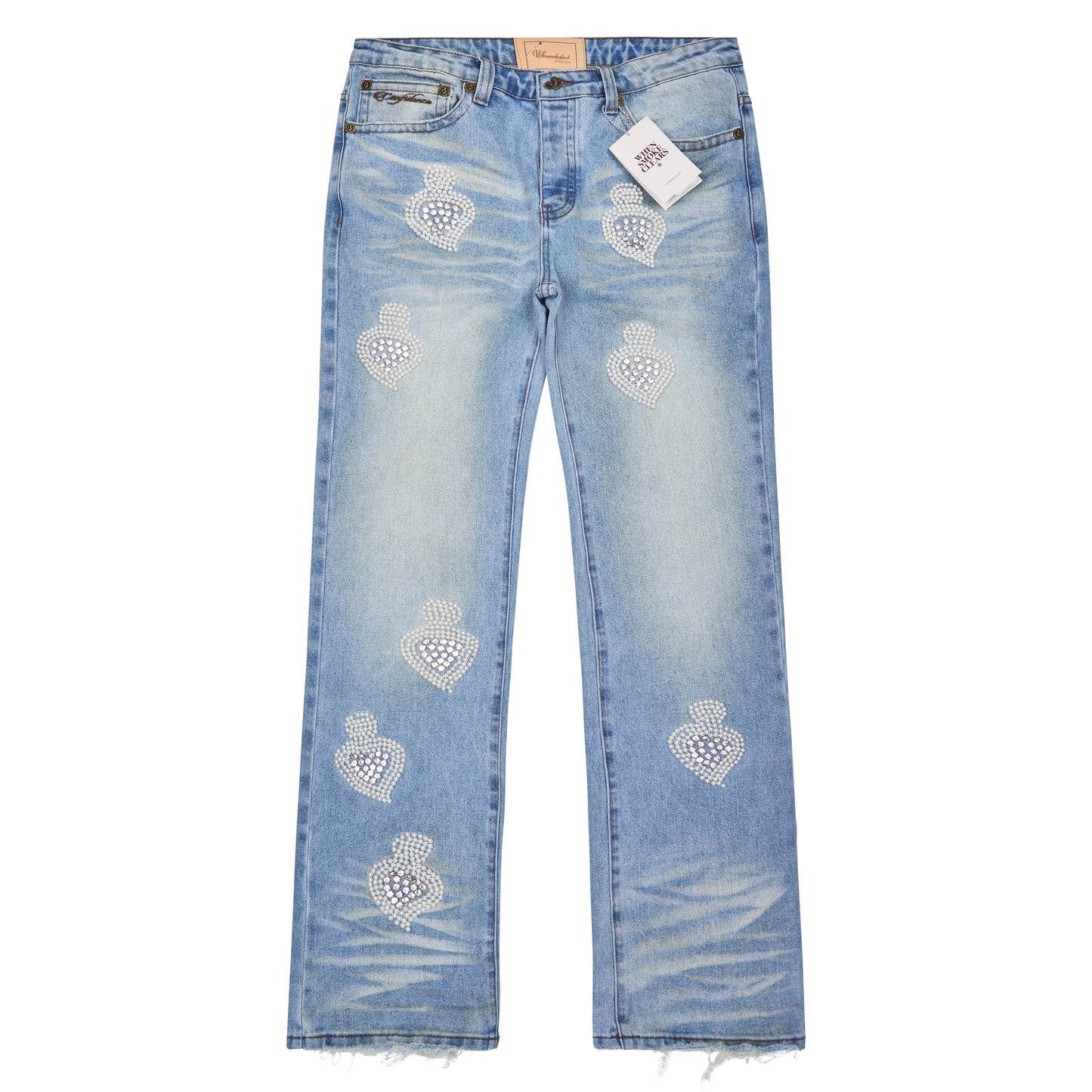 Diamond Denim | Light Blue Wash/Clear