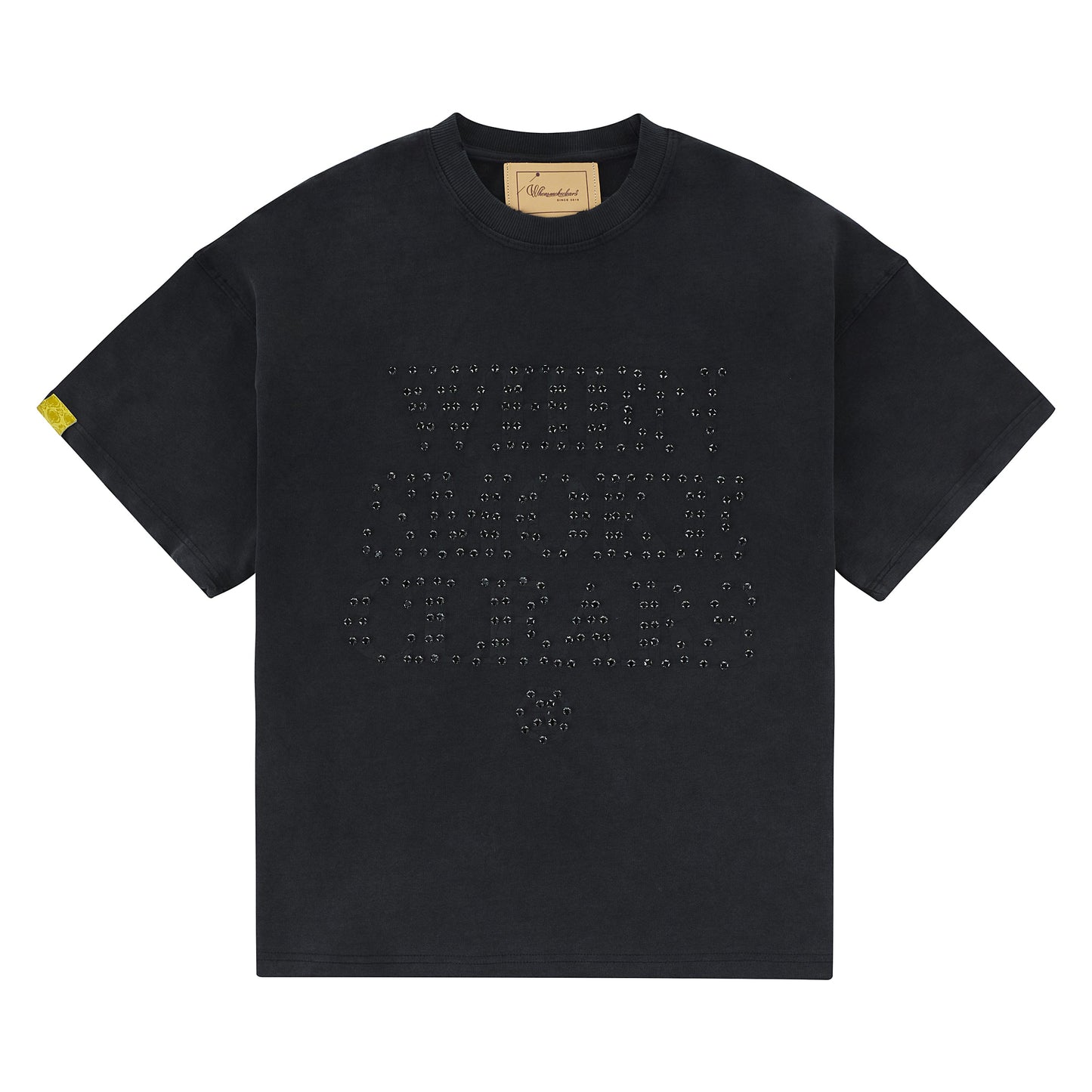 Diamond Tee | Off Black/Black