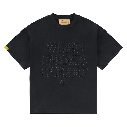 Diamond Tee | Off Black/Black