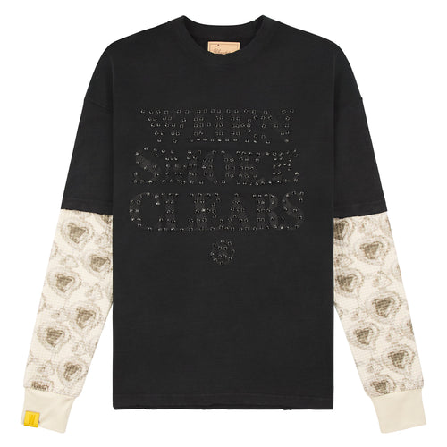 Diamond Thermal L/S Tee | Black/Bone