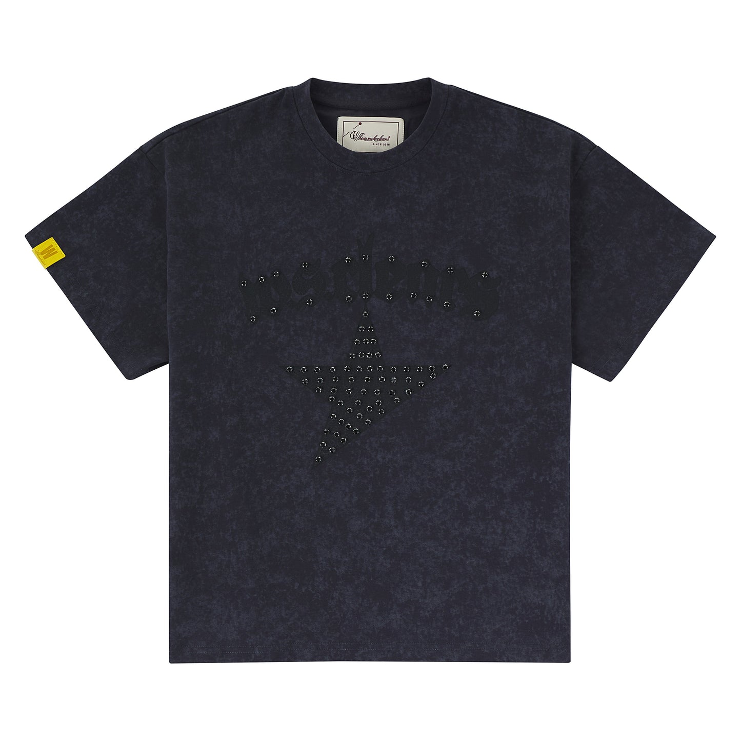 Diamond Star Tee | Off Black