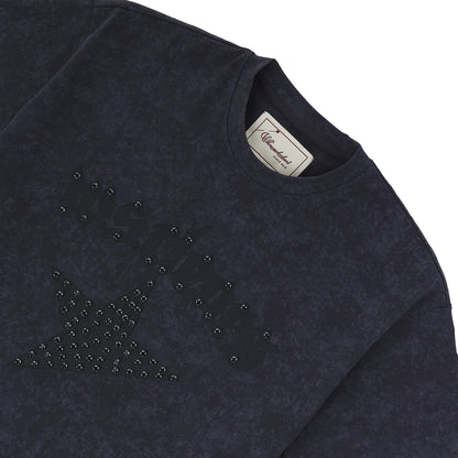 Diamond Star Tee | Off Black