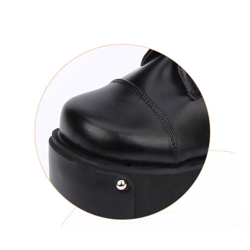 Black Cross Adornment High Platform Lolita Boots