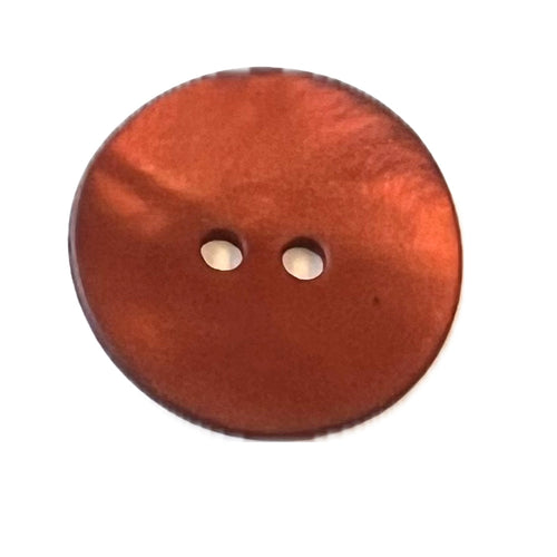 Agoya Shell Rust Orange-20mm