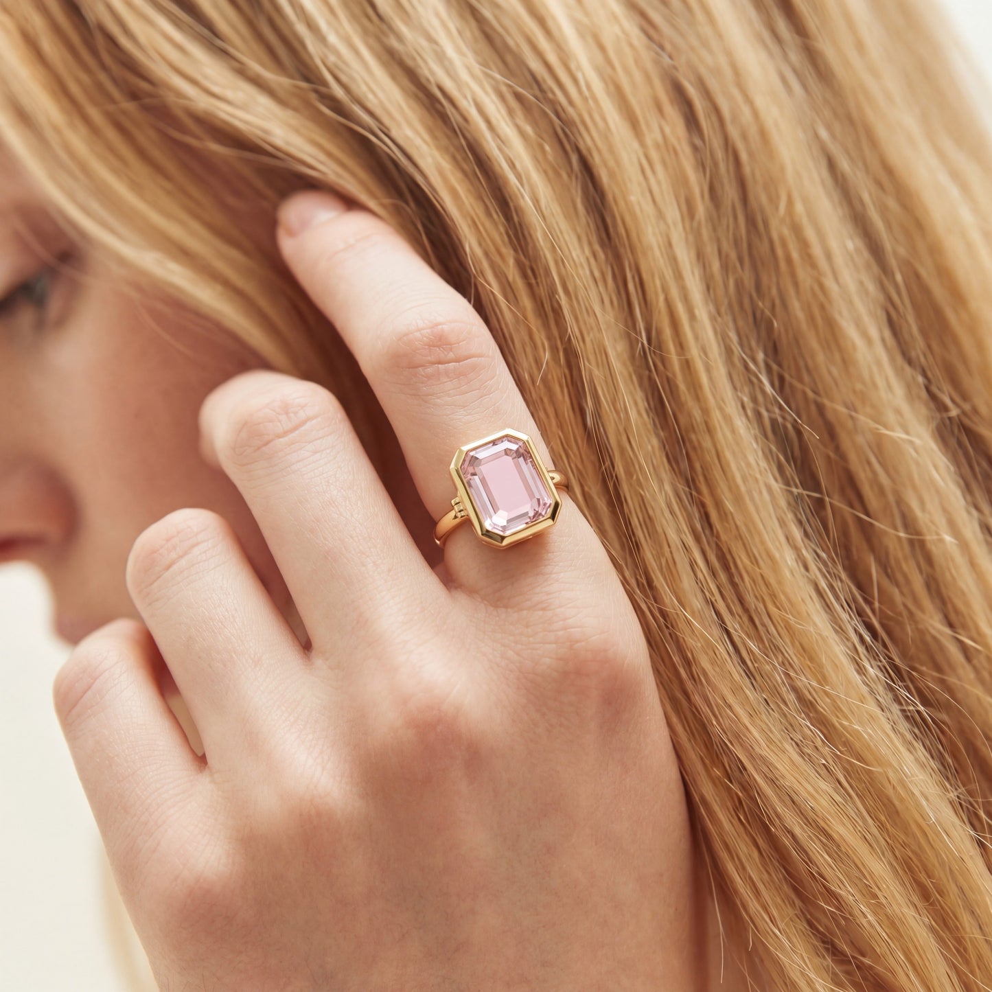 Personalized Cocktail Locket Ring