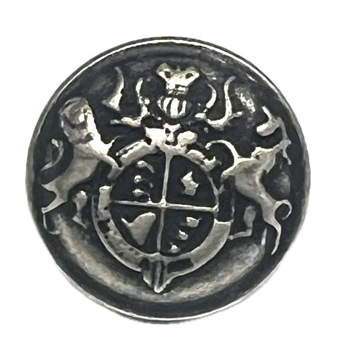 Antique Silver Lion-15mm