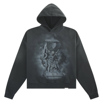 Atlas Hoodie | Stained Black