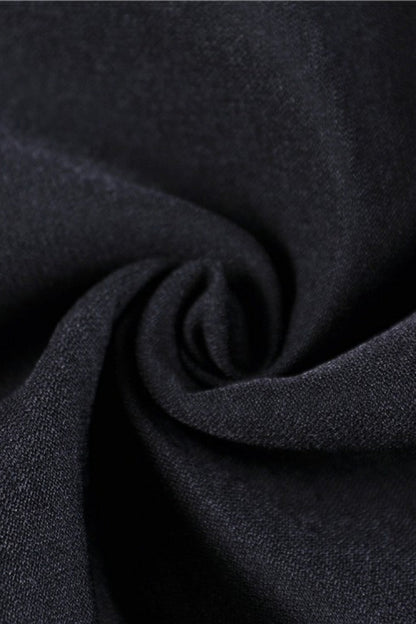 Black Floral Cut-Out Lace-Up Women's Gothic Leggings