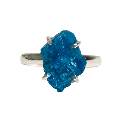 Blue Apatite Ring