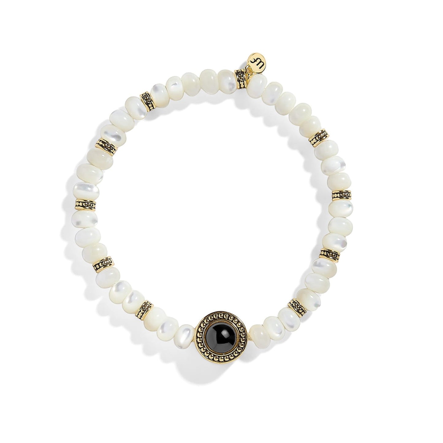 Personalized Gemstone Stretch Bracelet