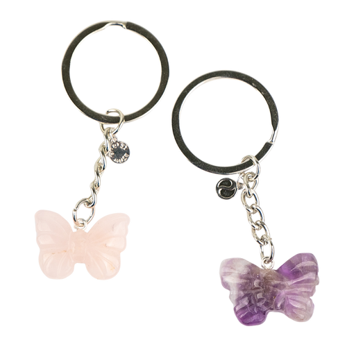 Crystal Butterfly Keychain (Free Gift)