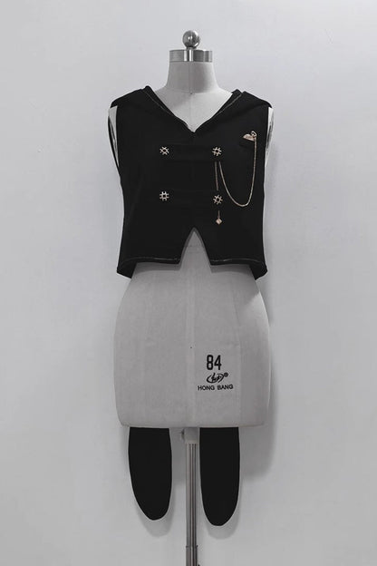 Black Anxious Rabbit Ouji Fashion Gothic Lolita Shorts