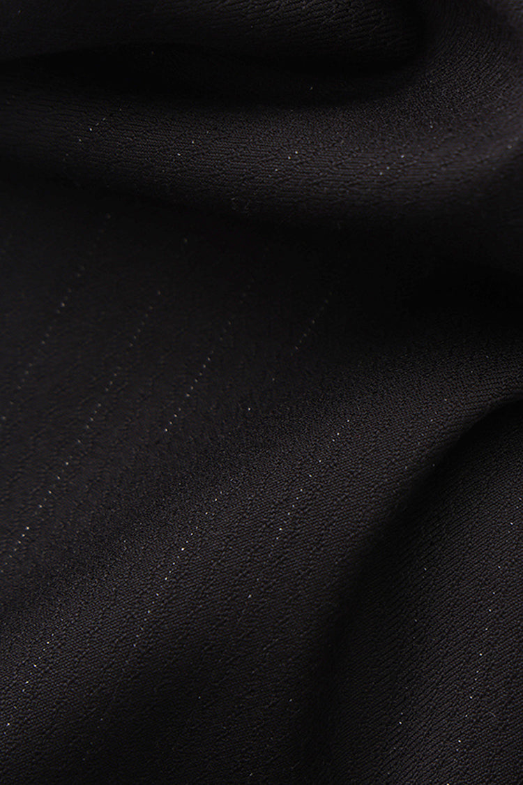 Black Double-breasted Chain Cross Embroidery Ouji Vintage Elegant Prince Gorgeous Lolita Pants